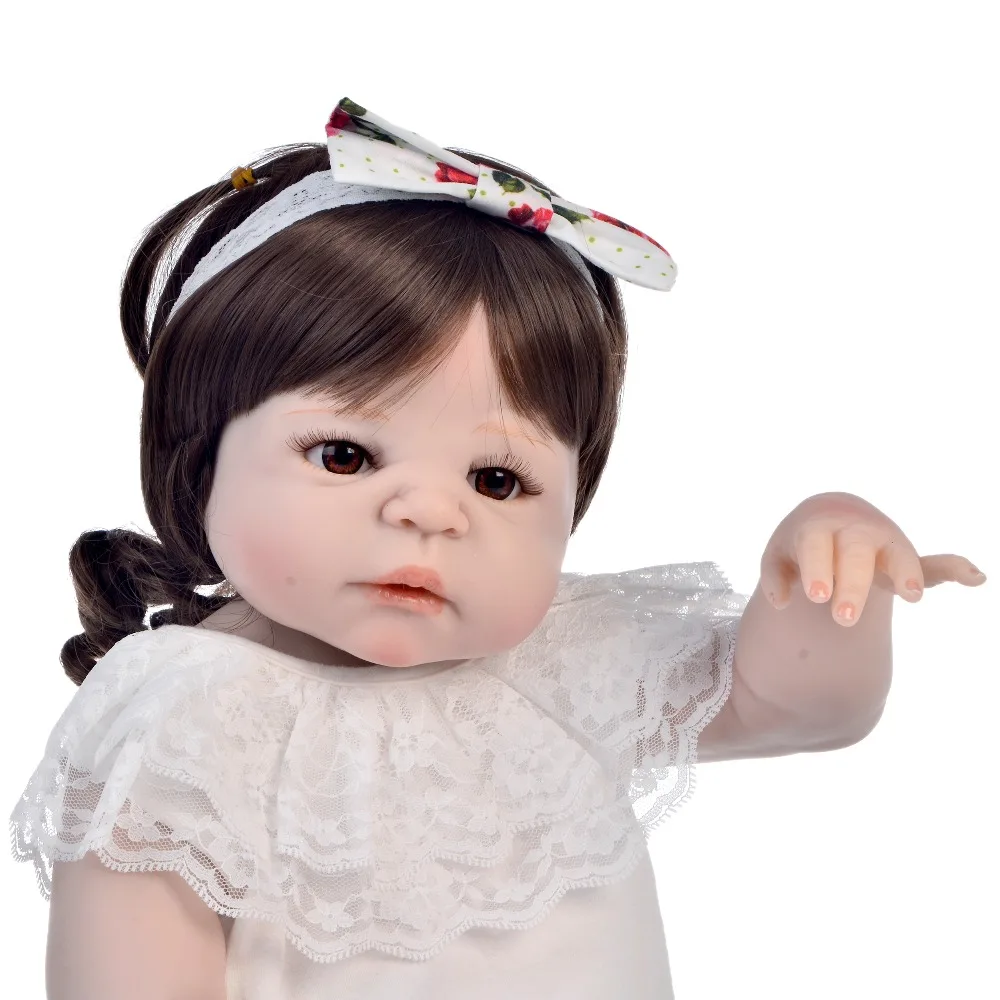 

Bebe reborn girl boy full silicone dolls reborn with doll baby clothes real Sleeping companion children gift toy reborn doll