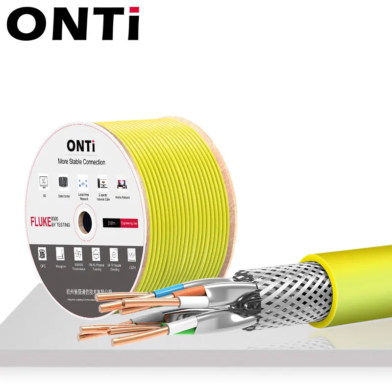 Сетевой кабель ONTi CAT6A S/FTP 23AWG 4PR LSZH 10 Гбит/с 500 МГц|Компьютерные кабели и разъемы| |