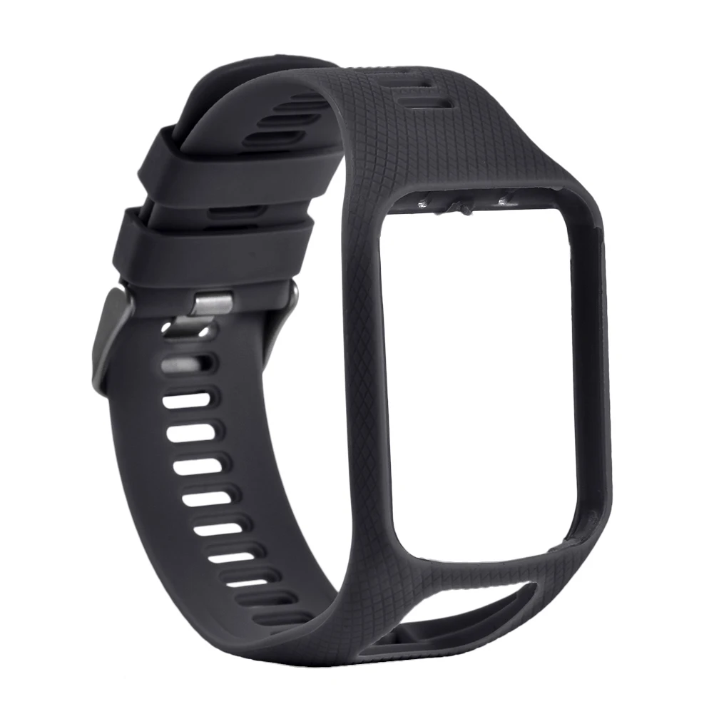 01 Сменный силиконовый ремешок для Tom Runner 2/3 Spark/3 Спортивные часы c GPS TPE Жесткий ПК держатель водонепроницаемые часы аксессуары - Цвет: 01