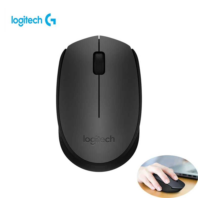 Мышь Logitech M170 Беспроводная с 3 кнопками 2 4 ГГц 1000 DPI|Мыши| |