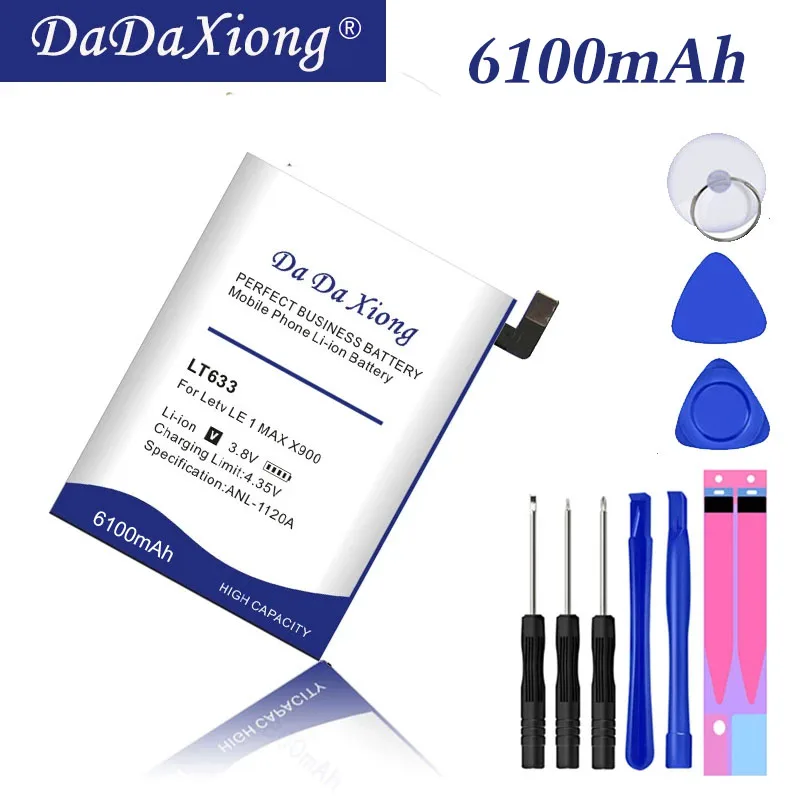 Аккумулятор LT633 емкостью 6100 мАч для телевизора 1 Le One Max X900