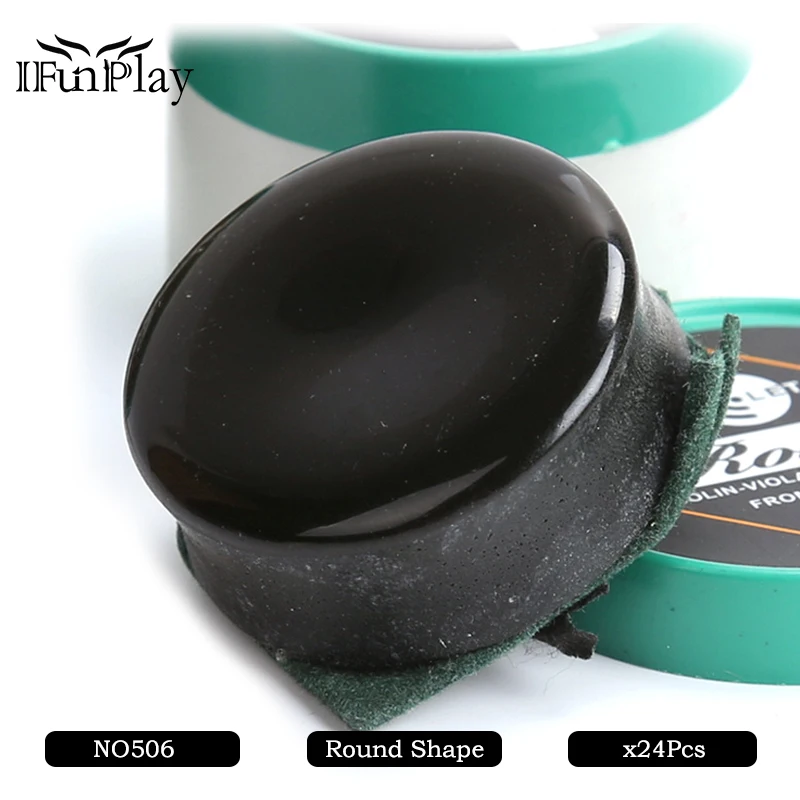 20 шт. LETO 506 круглая форма скрипка альта виолончели банты канифоль музыкальный