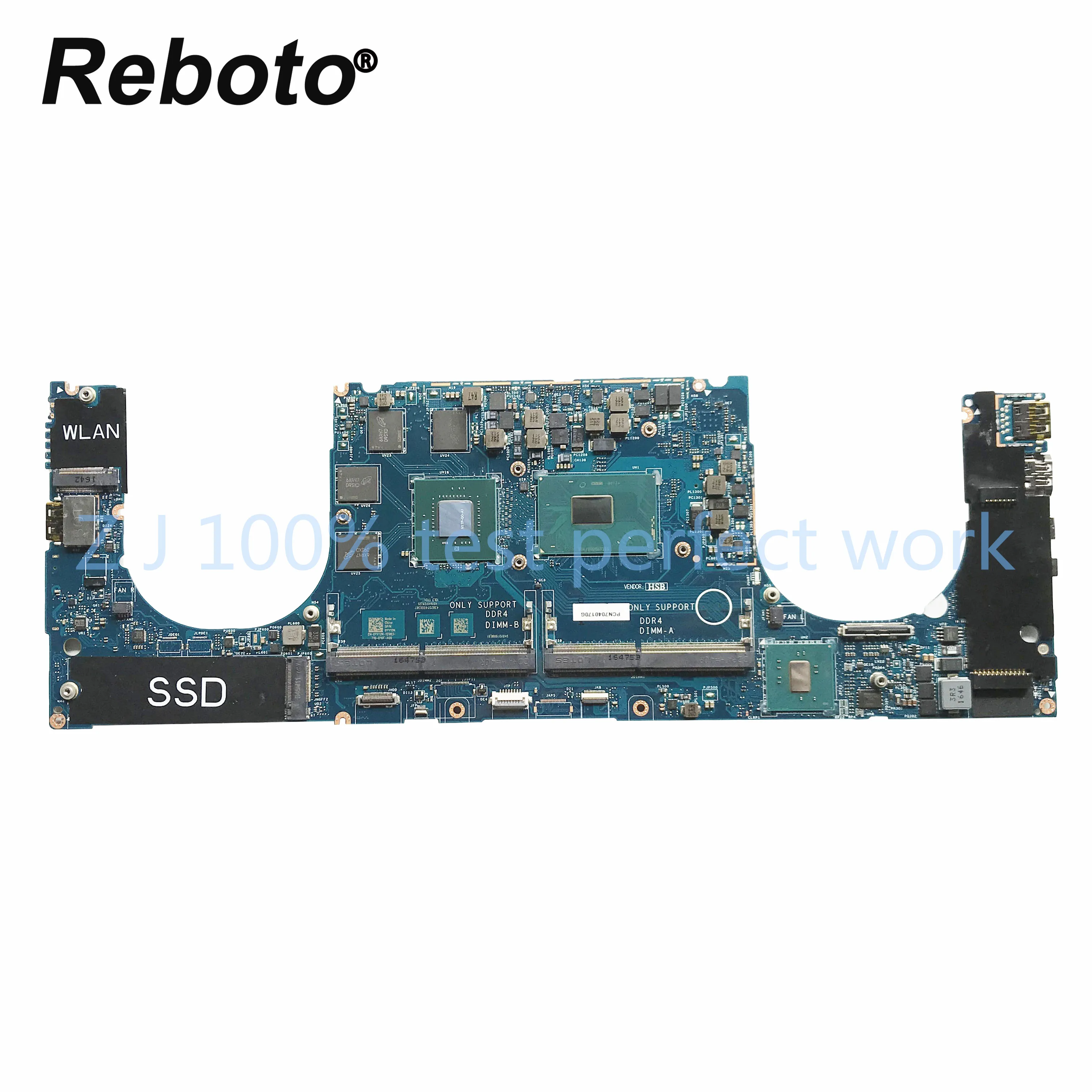 Для Dell XPS 15 9560 материнская плата портативного компьютера с SR32S i5 7300HQ GTX 1050 4GB CAM00/01 LA