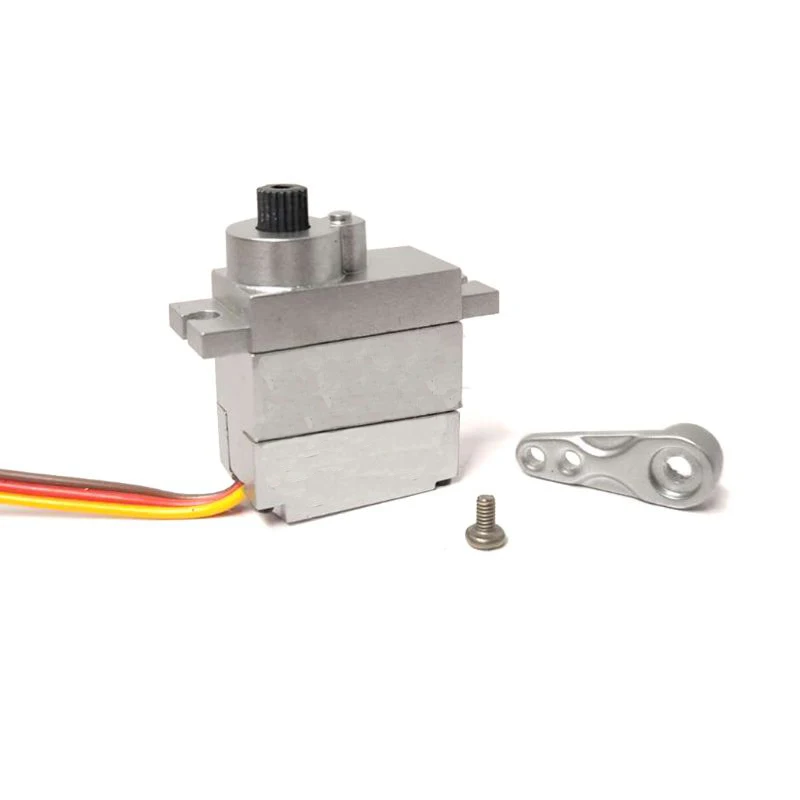 

Upgrade Metal for Gear Servo + Metal Arm for MN D90 D91 WPL B1 B14 B16 B24 C14 C24 B36 1:16 Truck 4WD RC Crawler