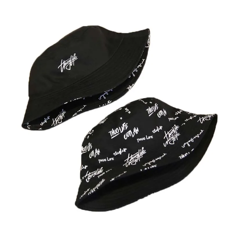 

Summer Bucket Hat for men women Fashion cotton reversible Bob Panama sad boys fold girls Sun hat beach fisherman hat