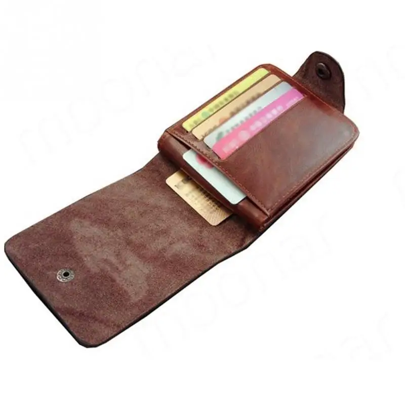 Высококачественный мужской кошелек из натуральной кожи модные ковбойские