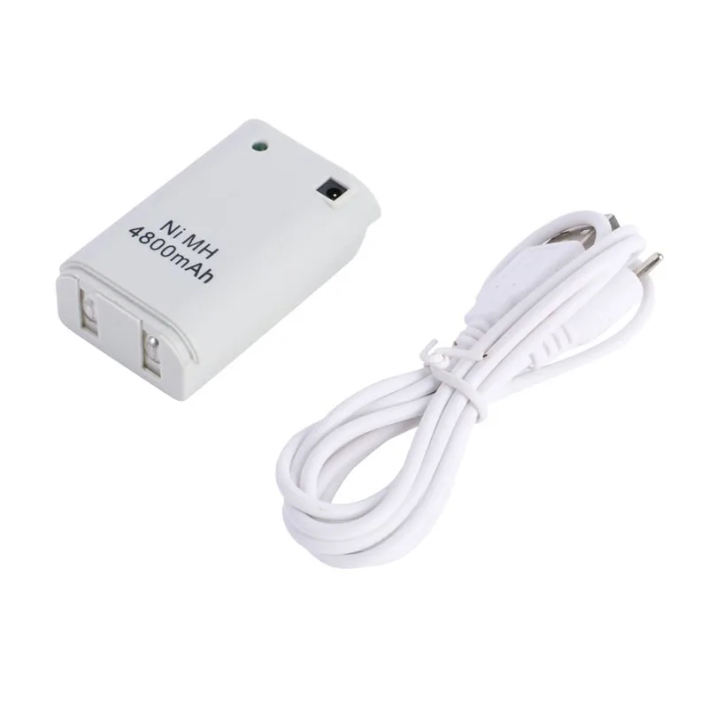 360 Аккумуляторный блок беспроводного контроллера с зарядным кабелем для Microsoft Xbox