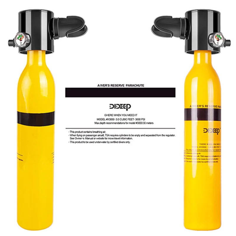 Dideep Scuba мини кислородный Дайвинг Обучающие Подводные респираторы оборудование
