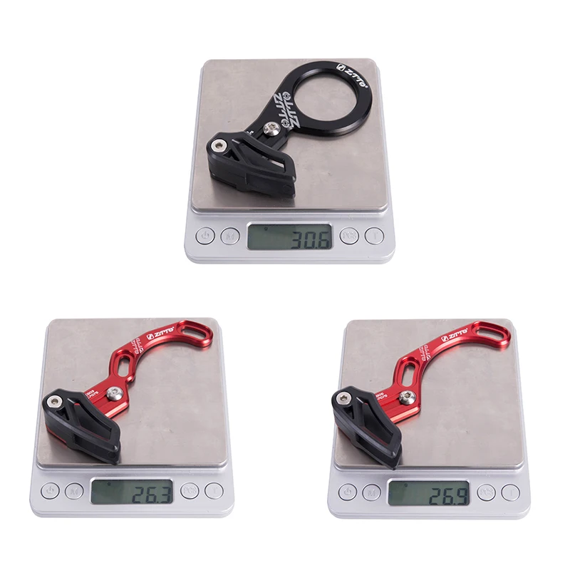

ZTTO 7075 CNC Bicycle Chain Guide MTB Mountain Bike Chain Guide 1X System ISCG 03 ISCG 05 BB Mount RED/BLACK Bicycle Parts