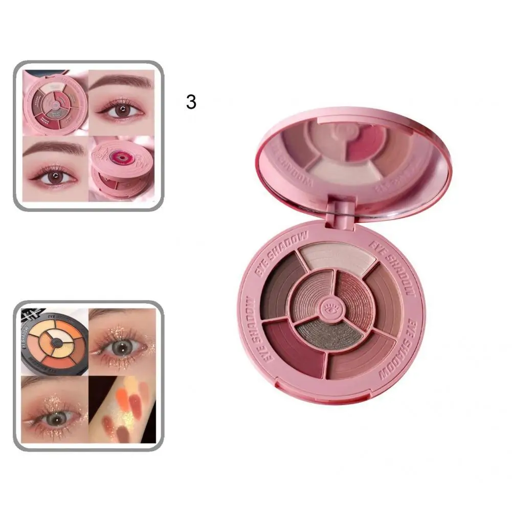 

12g Practical Universal Creative Vinyl Records Matte Eyeshadow Palette for Daily Use Makeup Eyeshadow Eye Shadow Plate