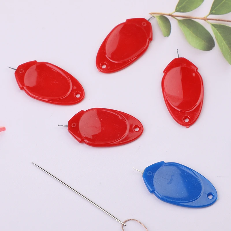 

LMDZ 25Pcs Sewing Machine Needle Inserter & Threader Gourd Shape Petal Shape Sew Easy Automatic Needle Threader Sewing Tools