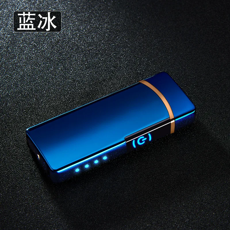 Двойная дуга сенсорная Индукционная Зажигалка плазменная usb зарядка ветрозащитная беспламенная Зажигалка электронная сигарета зажигалка импульсная - Цвет: 3