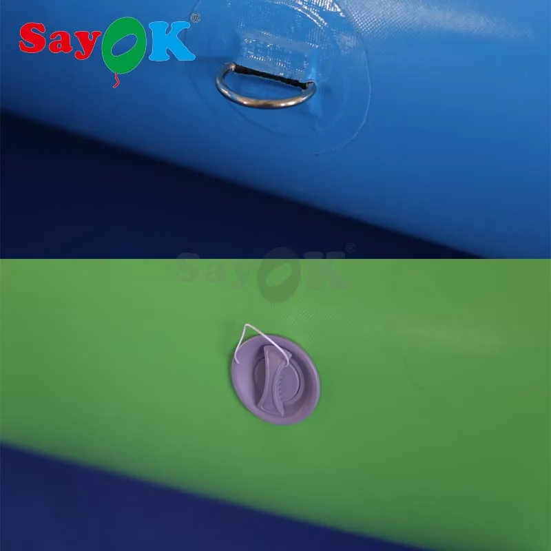 Огромная надувная баскетбольная площадка Sayok 12x6 м для стрельбы игровая игровой