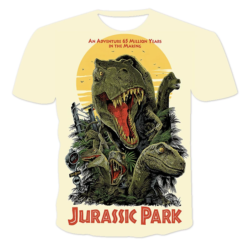

Summer Brand New Children T-shirt animal dinosaur 3D Boys/girl T-shirt Kids Short Sleeve T-shirts Casual Baby Tops Clothing