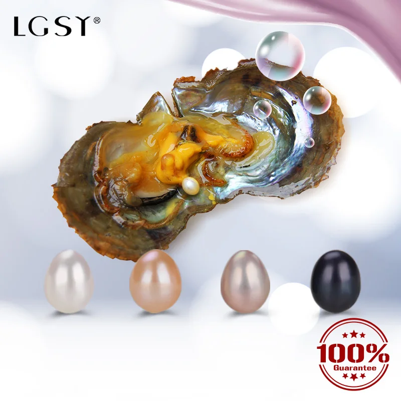 

LGSY 7-8mm Oval Akoya Pearls Rice Shape Oysters Pearl Natural Saltwater Beads Pendant Necklace Jewelry Making Pearls Wholesale