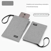 slportable data cable storage bag earphone wire organizer case for headphone line headset closet organizer storage box storage