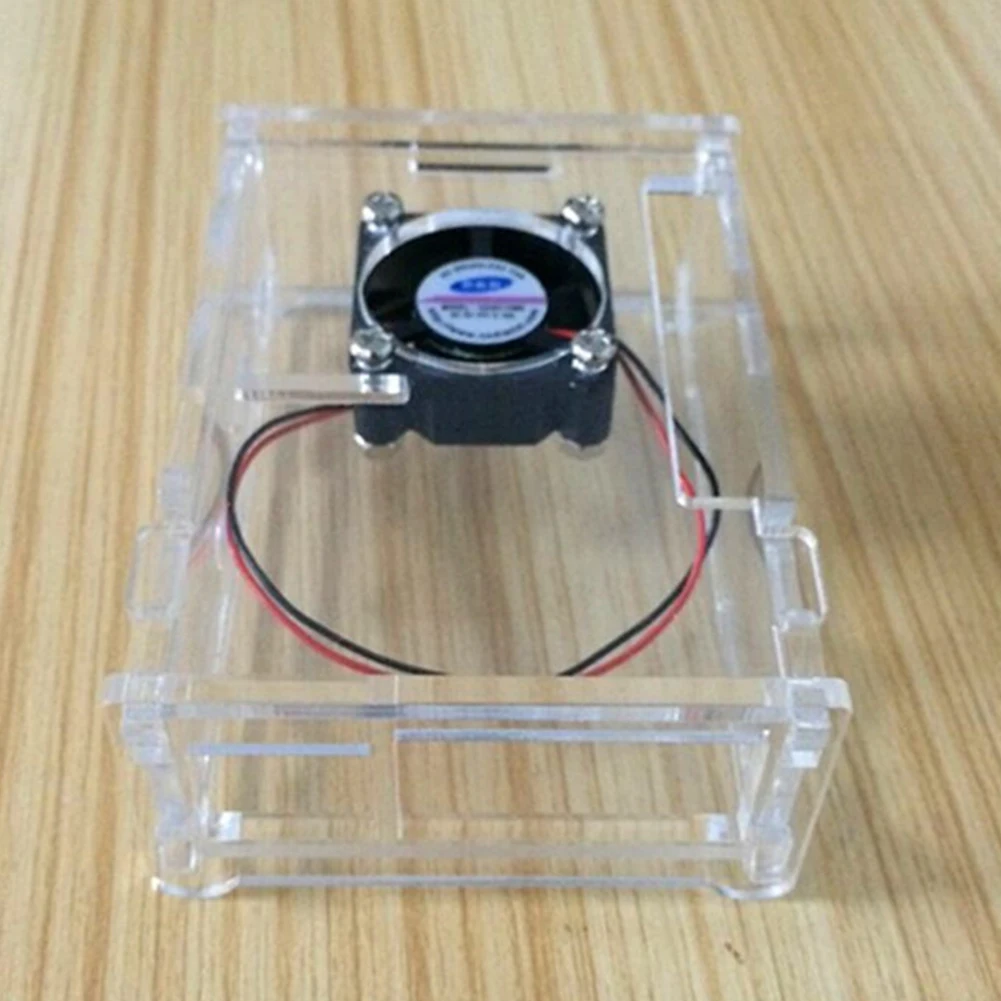 

With Screws Styling Microcomputer Protective Case Set Dustproof Practical Electronic Cooling Fan Gift 3B