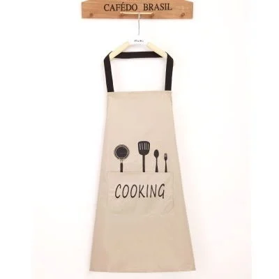 Фартук нож и вилка принт короткий для взрослых водостойкий маслостойкий