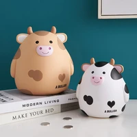 vinyl piggy bank coin storage box bedroom study decoration accessories kids piggy bank birthday gifts