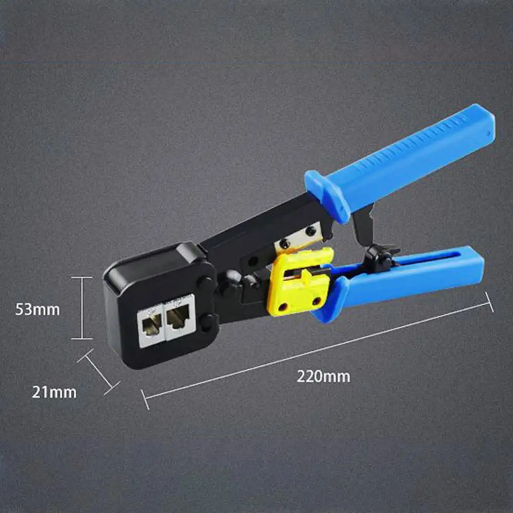 Портативные многофункциональные плоскогубцы для обжима сетевого кабеля RJ45 6/8P