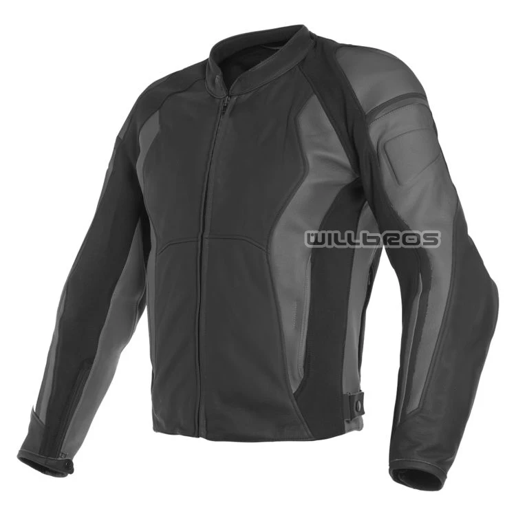 

Moto Cross Motorbike Motorcycle Scooter Genuine Leather Jacket Dain Nexus Agile Mens Jackets With Protector