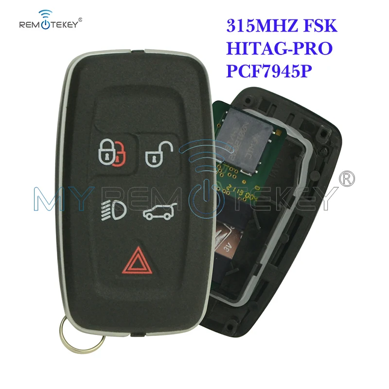 Remtekey AH22 15K601 AD 315Mhz 5 кнопочный автоматический умный ключ для Landrover Range Rover Sport LR4 2010 2011