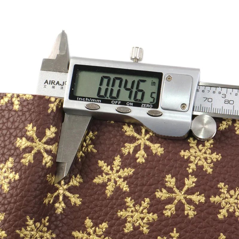 

10 Pieces/set 20*34cm Bronzing Snowflake Leather Litchi Pattern Artificial Leather Suit Diy Pu Leather Shoes Bags Materials