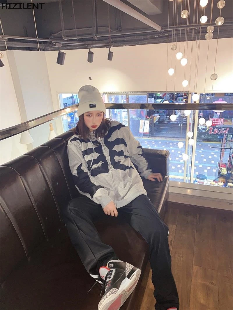 Женская уличная одежда в стиле хип-хоп толстовки большого размера куртка со