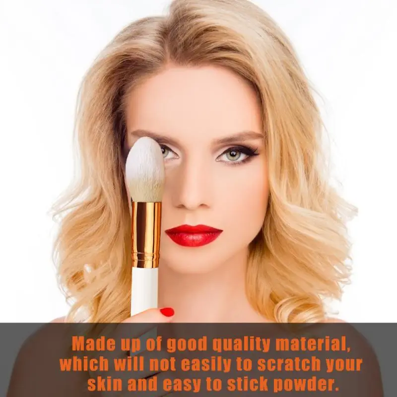 10Pcs Travel Portable Soft Makeup Brushes Set Eye Lip Face Foundation Eye Shadow Concealer Platinum Make Up Brush Kit Cosmetic