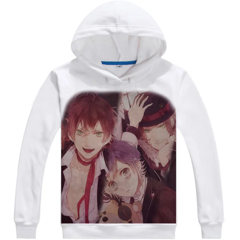 DIABOLIK LOVERS Komori Yui толстовки для косплея Sakamaki Shu аято Сакамаки Мужские Женские