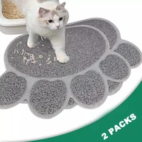 2pcs double layer cat mat pet litter waterproof traps litter from box and catspet mat product bed for cats accessories