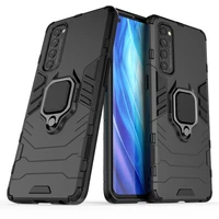 ring stand shockproof tpu bumper cover for oppo reno4 reno 3 4 3pro 4pro 4g 5g case hard pc shell