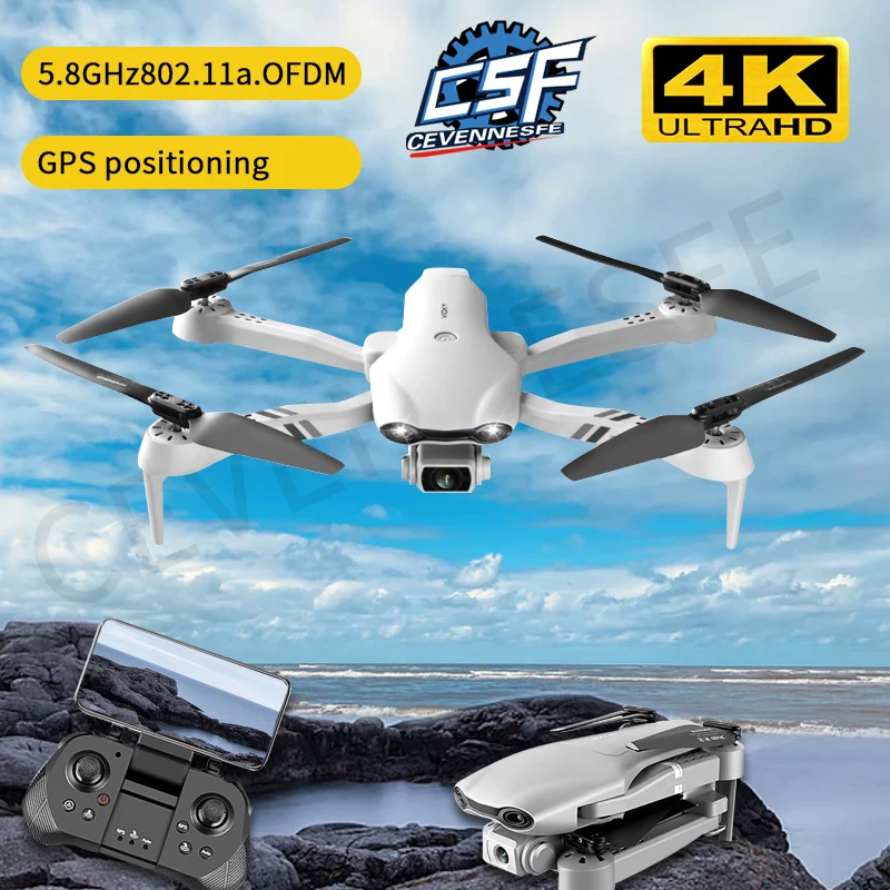

Новинка 2021 F10 Дрон 4K HD Двойная камера с GPS 5G WIFI широкоугольный FPV передача в реальном времени радиоуправляемое расстояние 2 км профессиональн...