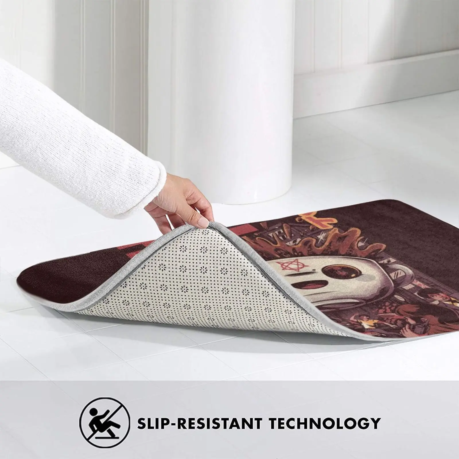 Черный волшебный кофейный коврик ковер Противоскользящие коврики для пола