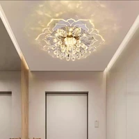 crystal ceiling lamp entrance aisle corridor ceiling light home indoor