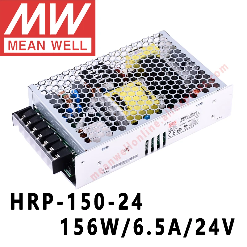 Mean Well HRP 150 24 meanwell 24V/156 a/W DC Single выход с PFC переключатель функций источник питания в