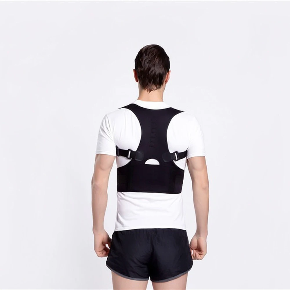 Корректор осанки для женщин и мужчин дышащая поддержка ключицы груди спины