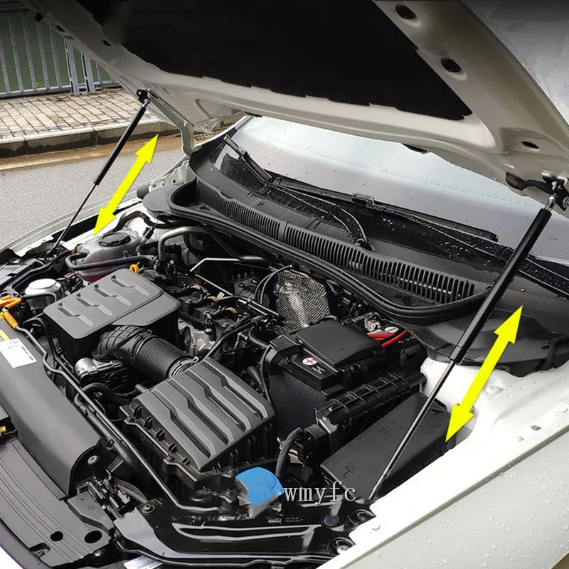 Для VW Polo AW MK6 ремонт капот газ пружинный амортизатор пневматическая распорка подъемника бары Поддержка Hraulic стержень авто-Стайлинг