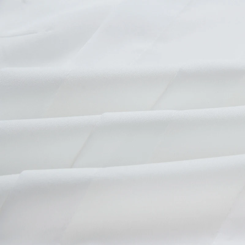 Женская блузка с высоким воротником Lossky белая Повседневная Свободная длинным