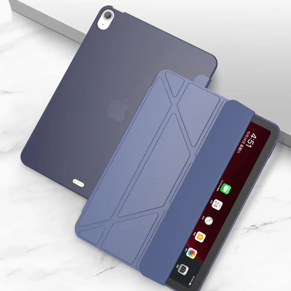 Чехол из искусственной кожи для iPad 10 2 2020 8 жесткая задняя панель поликарбоната 7 и