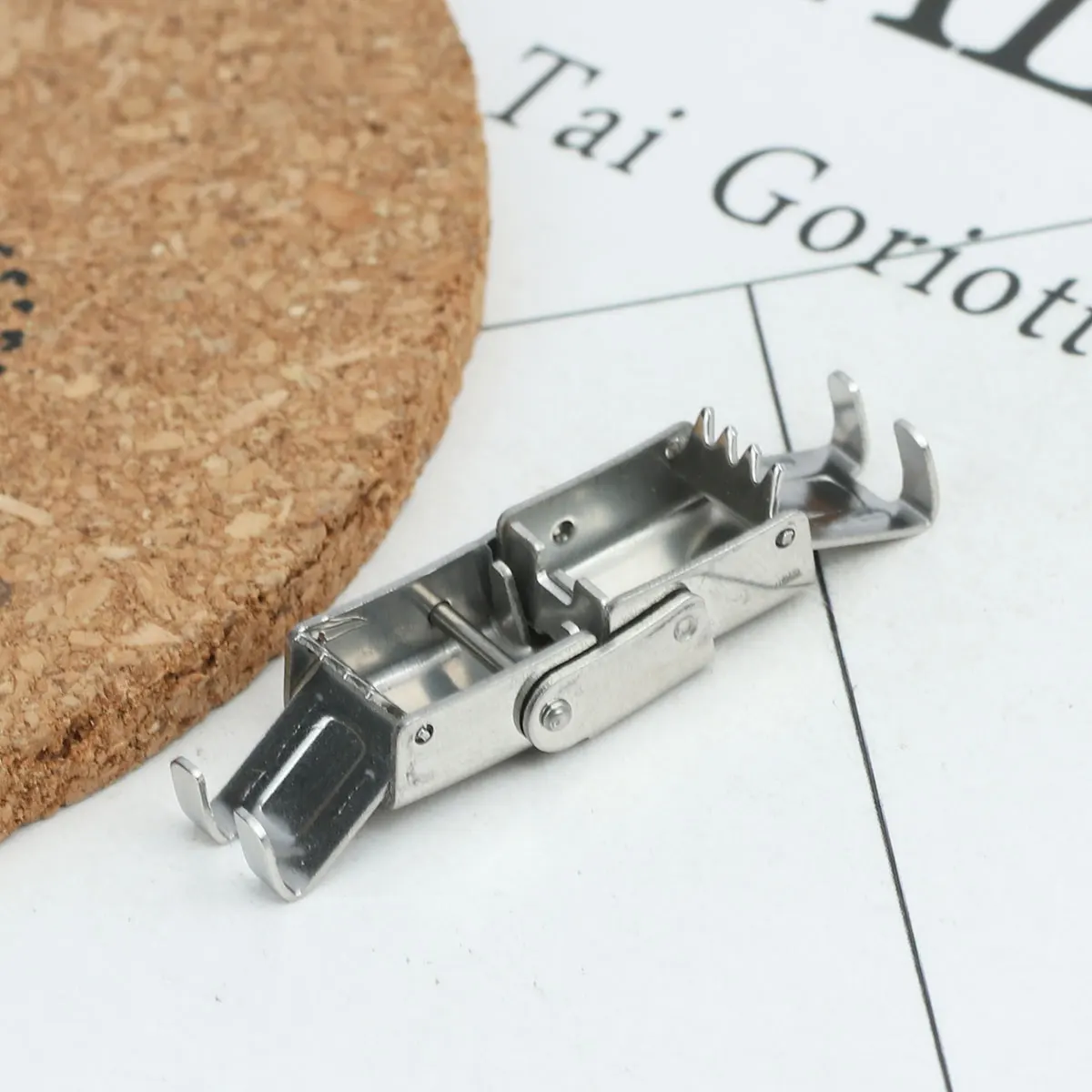 Застежки из нержавеющей стали 304 прямоугольные серебряные застежки для ожерелья