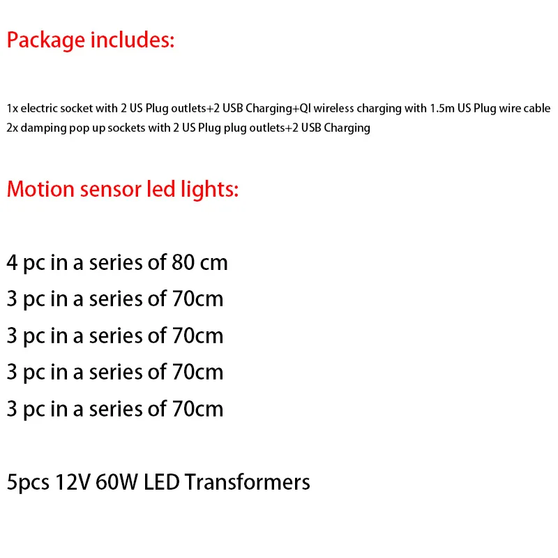 

Motorized Intelligent popup US power outlet socket with damping desktop sockets ,motion led lights , 12V led transformer