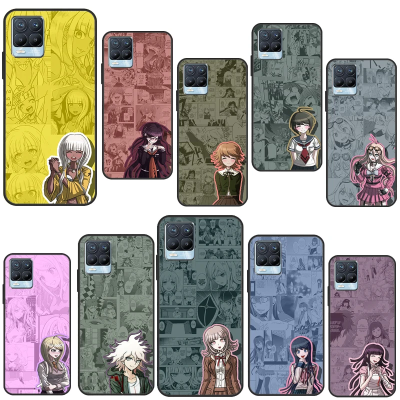 danganronpa character for realme gt neo 2 master 8 pro c3 c21 8i 9i phone case for oneplus 9 pro 10 8t 9r nord2 free global shipping
