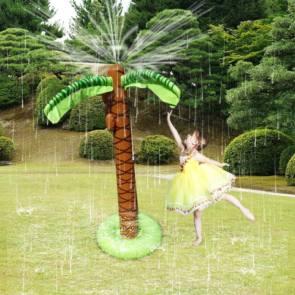

Iatable Water Sprayer Simulation Coconut Tree Summer Children Play Water Polo Spout Outdoor Parent-Child Beach Lawn Pool Cute