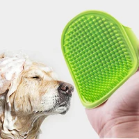 news pet dog cat bath brush comb rubber glove hair fur grooming massaging kitchen cleaning gloves pets silicone washing glove