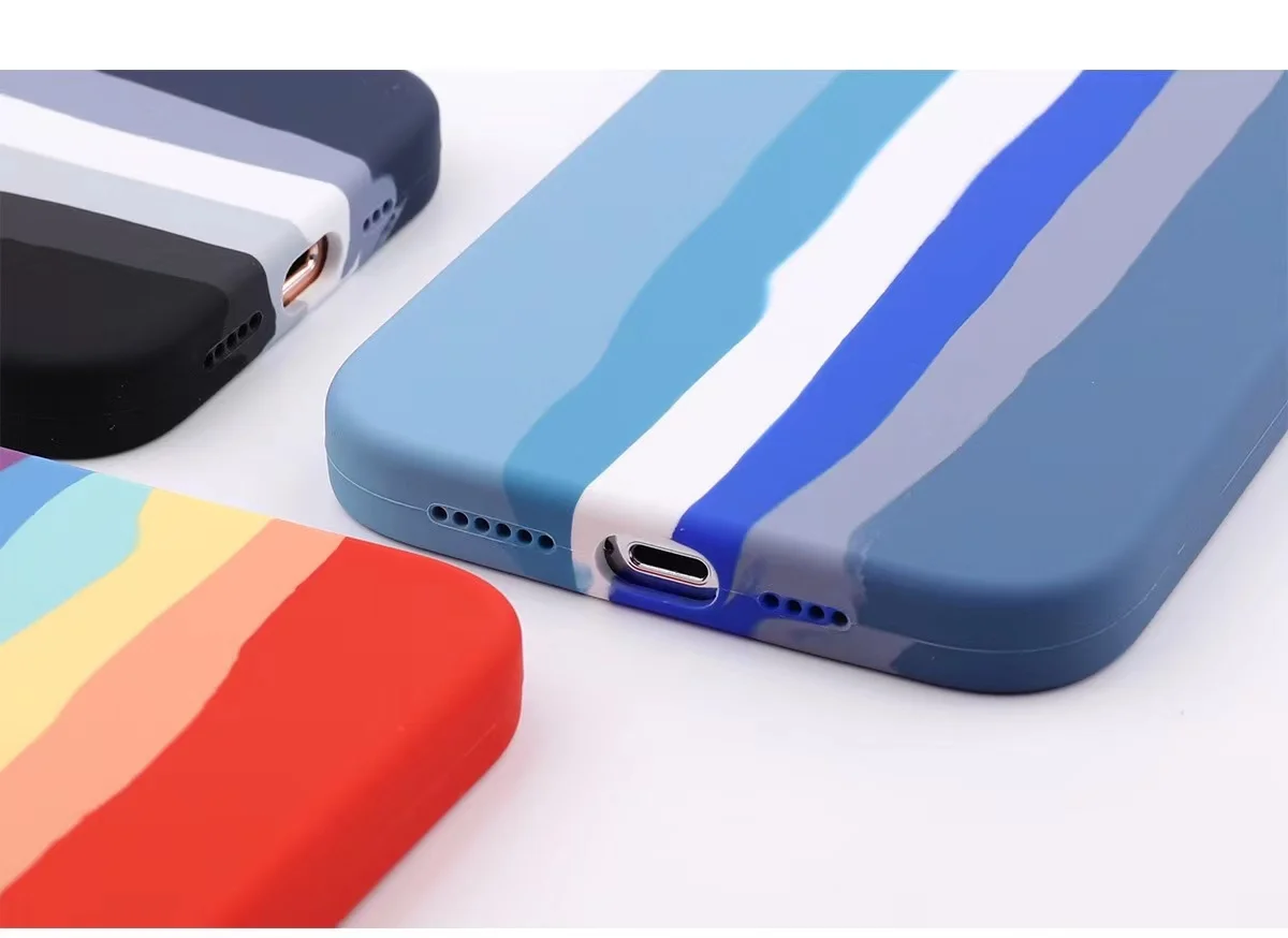 Противоударный силиконовый чехол для iPhone 13 12 11 Pro Max XS XR 7 8 Plus |