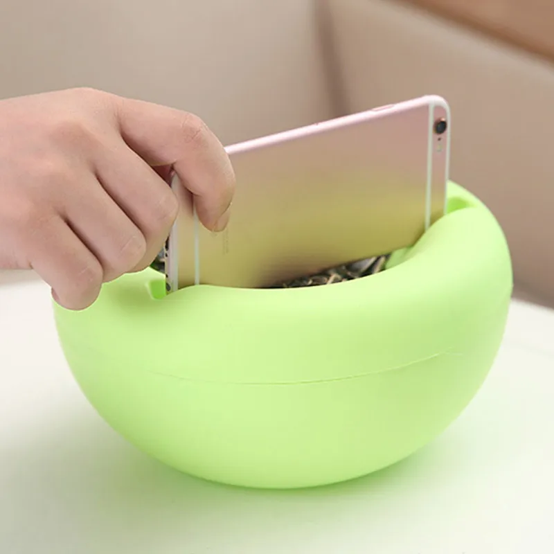 Домашний стол двухслойные съемные семена дыни ореховая миска органайзер для