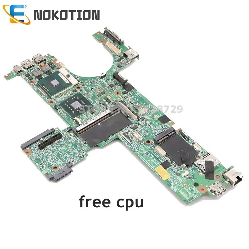 

NOKOTION 07208-2 48.4 v901. 021 486301-001 для HP Elitebook 6930p Материнская плата ноутбука GM45 DDR2 свободный процессор