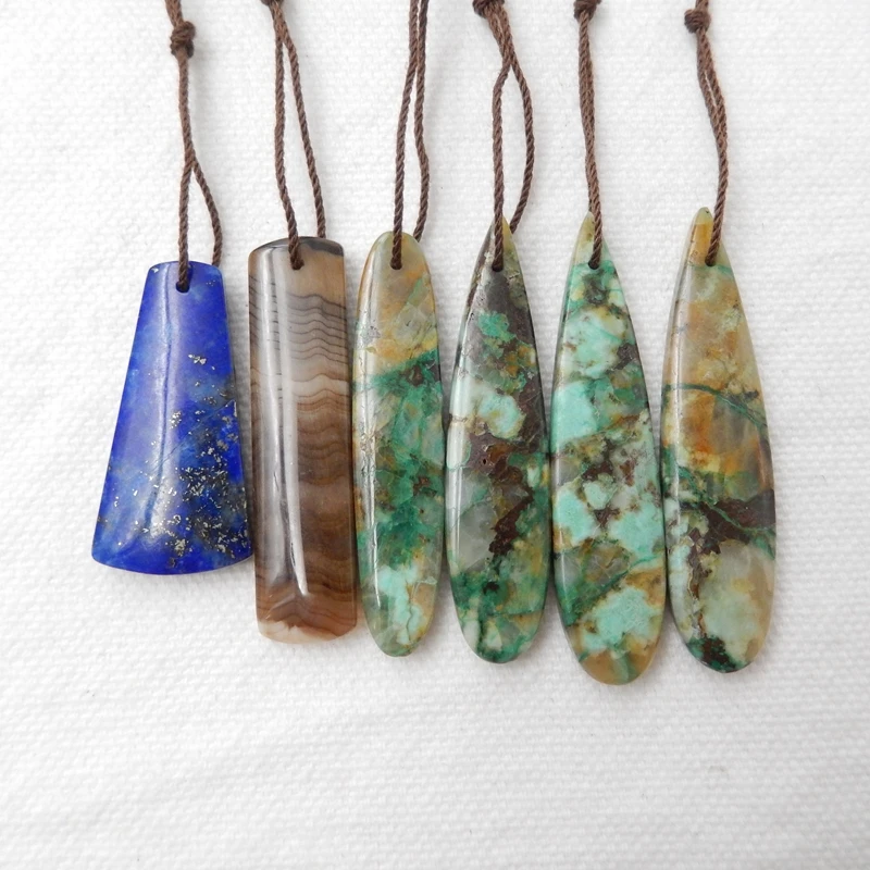 Бусина для ожерелья из лазурита хризоколлы Дерева ископаемого ювелирные изделия