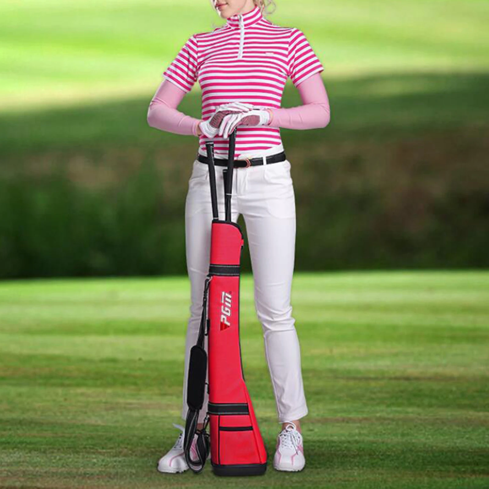 Сумка для клюшек гольфа чехол 4 5 клюшки Перевозчик молния карандаш сумка карман